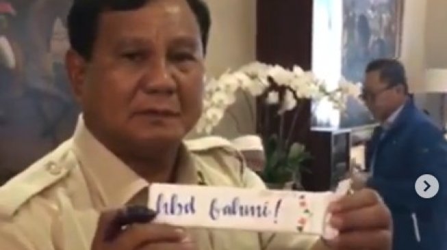 Prabowo Pamer ke Petinggi Partai Dapat Surat dan Cokelat dari Anak-anak