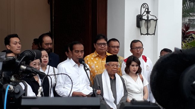 Jokowi - Maruf Menang Quick Count, Majelis Zikir Ini Ucapkan Selamat