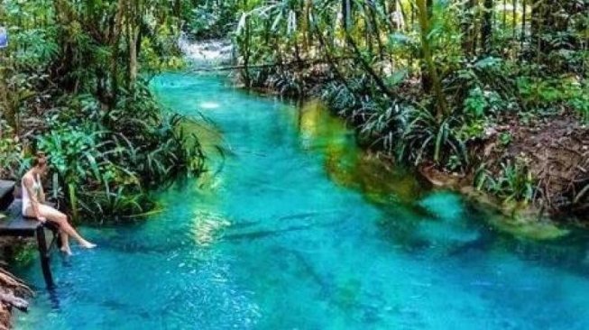 Pesona Indahnya Kalibiru, Sungai Tercantik di jantung Raja Ampat