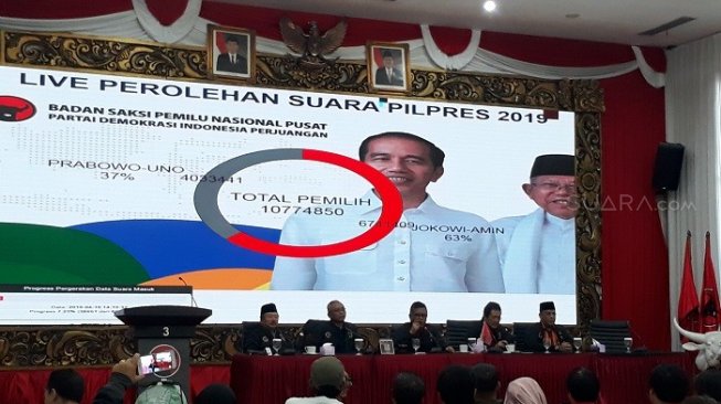 Jokowi Menang Survei Internal, PDIP Siap Adu Data dengan Kubu Prabowo