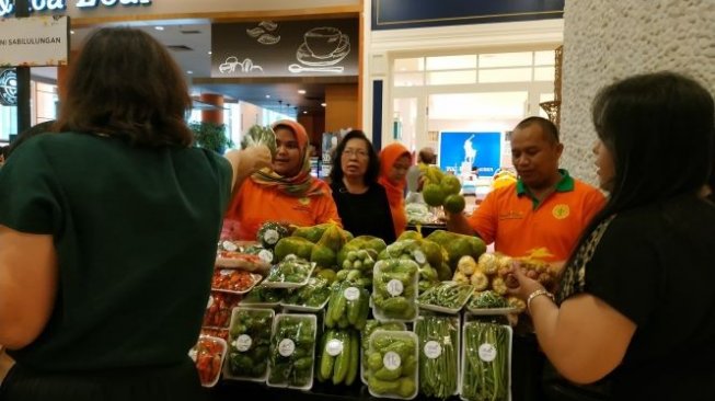 Murah Banget! Aneka Sayur dan Buah Lokal Cuma Rp 10 Ribu di Pameran Ini