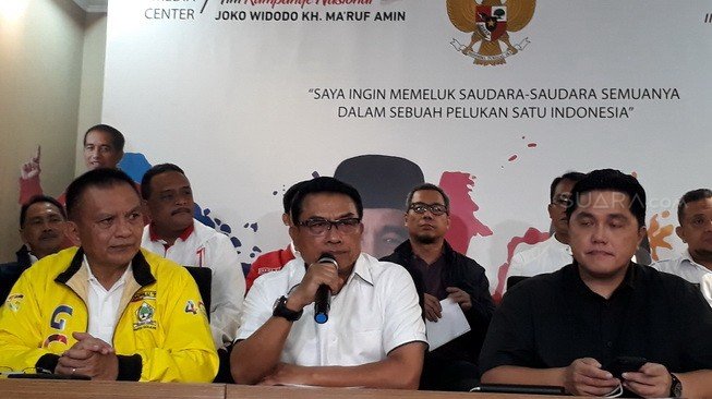 TKN Jokowi Akan Dibubarkan Besok, Moeldoko Sebut Koalisi Plus Akan Dibahas