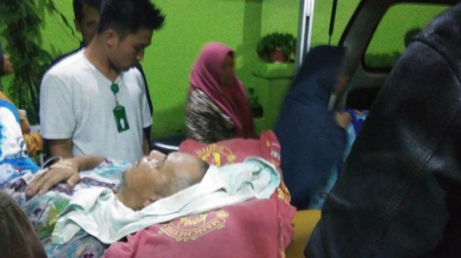 Salah satu petugas KPPS yang meninggal dunia akibat kelelahan. (antara).