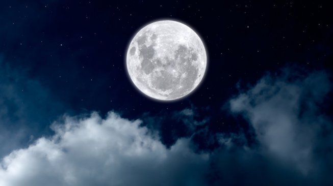 Ilustrasi Bulan. [Shutterstock]