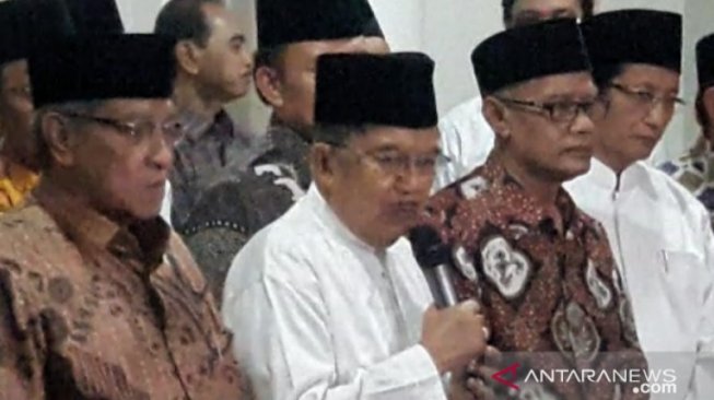 JK dan Tokoh Islam Minta Jokowi - Prabowo Redam Gejolak Massa