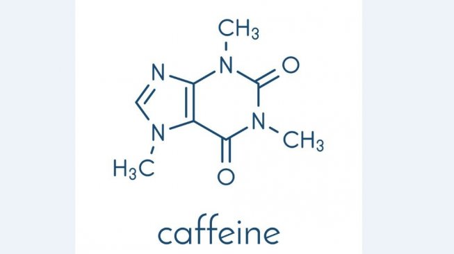 ilustrasi kafein [shutterstock]