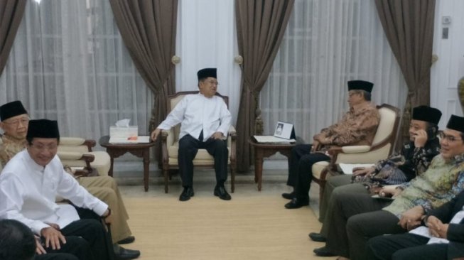 Tokoh Islam Datang ke Rumahnya, JK: Kami Minta Pak Jokowi - Prabowo Bertemu