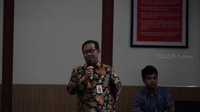 Direktur RSUD Bali Mandara, dr. Gede Bagus Darmayasa, M Repro. (Suara.com/Firsta Putri Nodia)