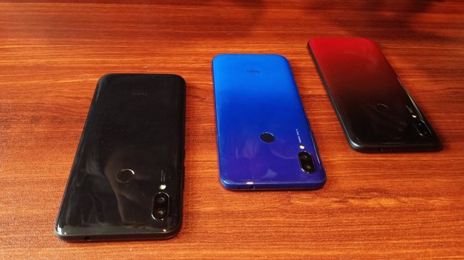 Xiaomi memperkenalkan Redmi 7 di Jakarta, Selasa (23/4/2019). [Suara.com/Tivan Rahmat]