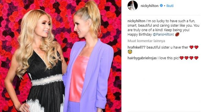 Adik Paris Hilton, Nicky Hilton. [Instagram]