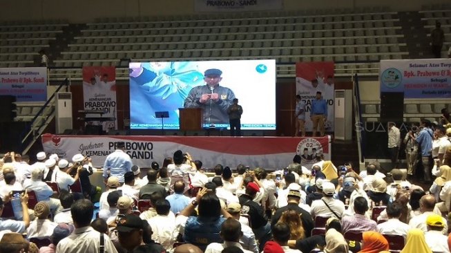 Deklarasi Prabowo Menang, Amien Rais: Kita Sanggup Perang Total!