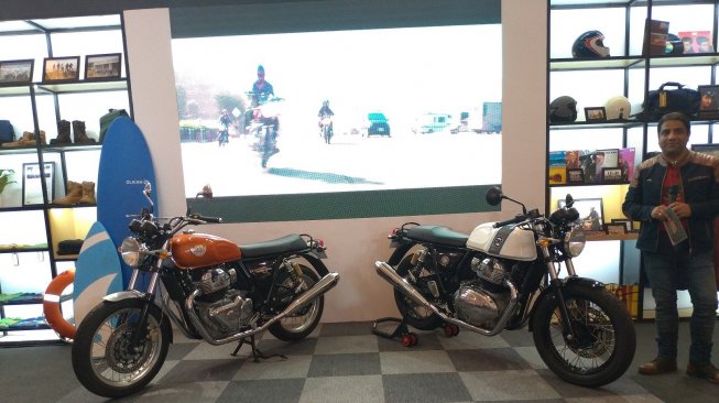 IIMS 2019: Royal Enfield Luncurkan Si Kembar 650 Twins Bermesin 2 Silinder