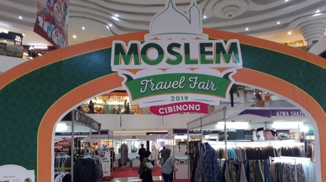 Moslem Travel Fair 2019 di Cibinong dipadati pengunjung.(Dok. Penyelenggara)