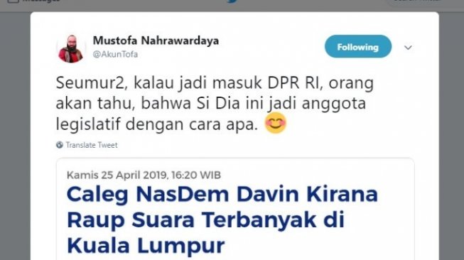 Unggul Di Malaysia, Anak Bos Lion Air Disindir Begini Oleh Anggota BPN