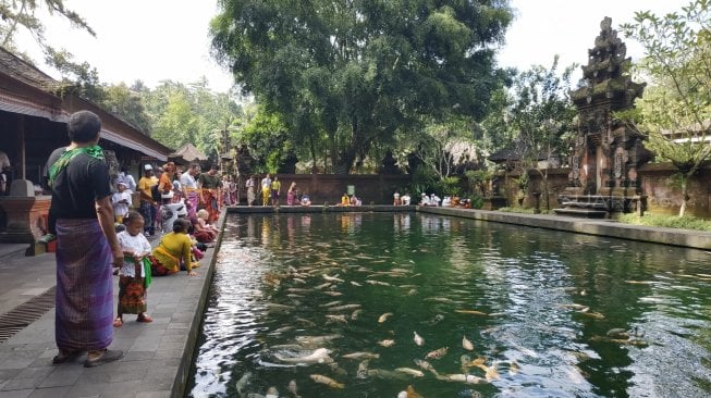 Pancuran Tirtha Empul. (Suara.com/Firsta Putri Nodia)