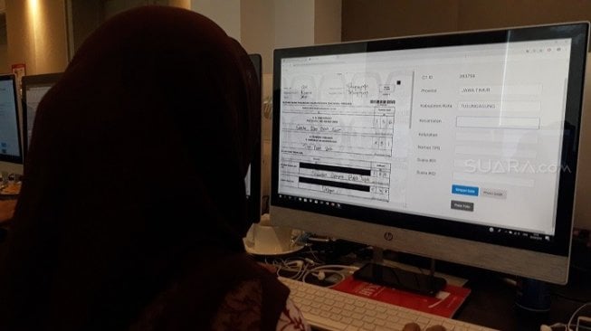 Mengintip Suasana War Room Jokowi - Ma'ruf Amin