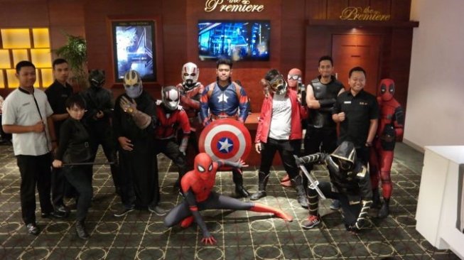 Nonton Avengers : Endgame, 12 Superhero Marvel Hadang Penonton di Semarang