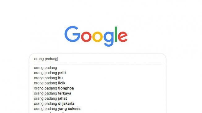 Hasil pencarian Google. [Twitter]