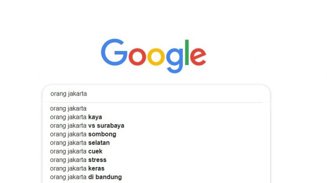 Hasil pencarian Google. [Twitter]