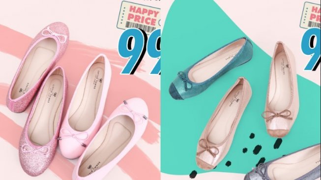 Happy Price untuk Para Pecinta Flat Shoes