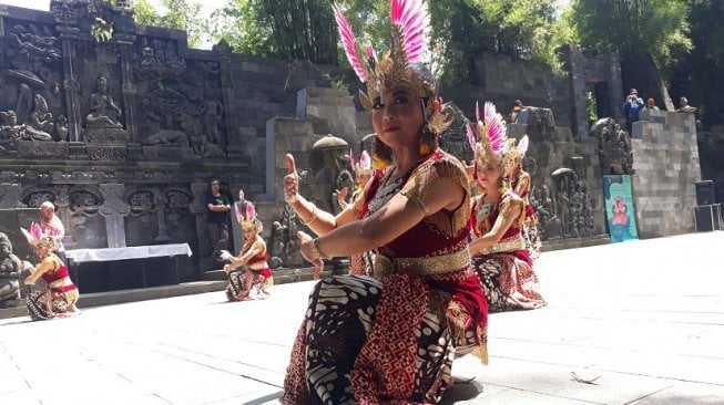 Penari Yogyakarta dari Sanggar Tari Krida Beksa Wirama. (Suara.com/Handayani)