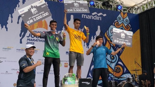 Pelari Kenya Menang Mandiri Jogja Marathon 2019