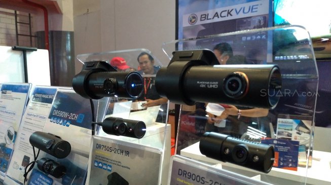 Blackvue Luncurkan Perekam Kamera Berteknologi 4K di Telkomsel IIMS 2019