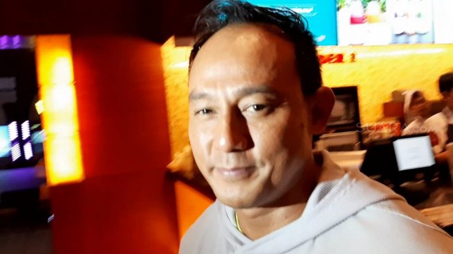 Dipo Latief ditemui di Plaza Senayan, Jakarta Pusat, Rabu (1/5/2019). [Sumarni/Suara.com]