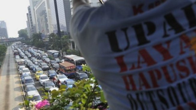 Dampak Demo Buruh di Jakarta, Jangan Lewat Sini karena Macet