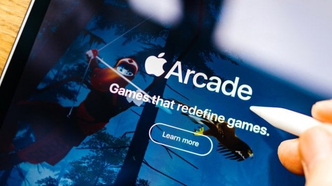 Ilustrasi Apple Arcade. [Shutterstock]