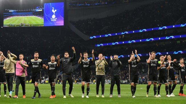 Tekuk Tottenham di London, Dongeng Ajax di Liga Champions Terus Berlanjut