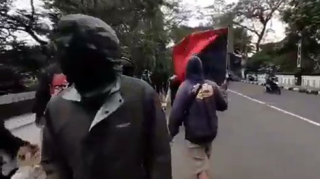 Viral Video Vandalisme Kelompok Anarko di Malang