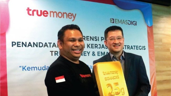 Semakin Mudah, Transaksi Emas Hanya Lewat  Aplikasi TrueMoney