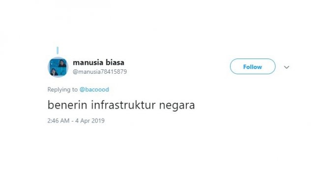 Cuitan warganet perempuan mandi lama. [Twitter]