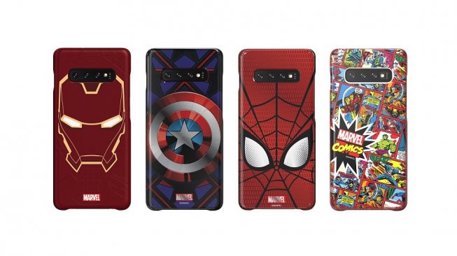 Casing Galaxy S10 Marvel. [Samsung]