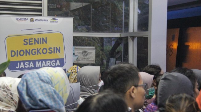 Tercatat 46.789 Warga Bekasi Ikut Program Jasa Marga Senin Diongkosin