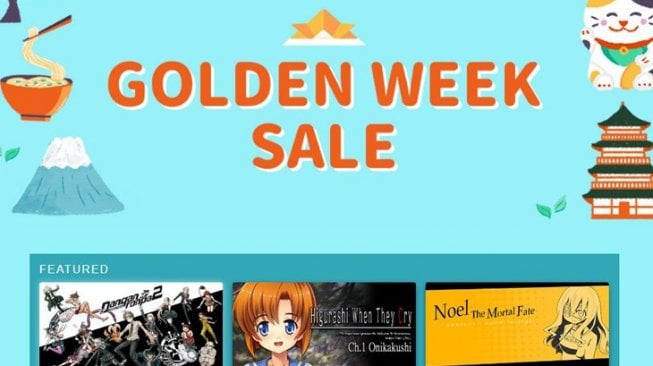 Steam Golden Week Sale, Diskon Besar untuk Game Jepang