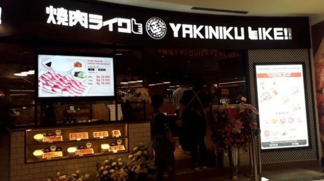  Yakiniku Like baru saja hadir di Jakarta, tepatnya di Pusat Perbelanjaan Grand Indonesia. (Suara.com/Dinda Rachmawati)