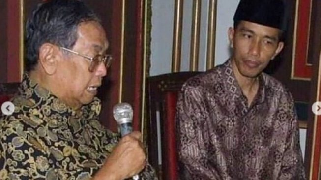 Abdurrahman Wahid dan Jokowi. (@jokowi_btp_lovers/instagram)