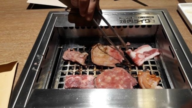  Yakiniku Like baru saja hadir di Jakarta, tepatnya di Pusat Perbelanjaan Grand Indonesia. (Suara.com/Dinda Rachmawati)