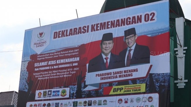 Prabowo - Sandiaga Menang di Riyadh Arab Saudi, Kalah Telak di Moskow