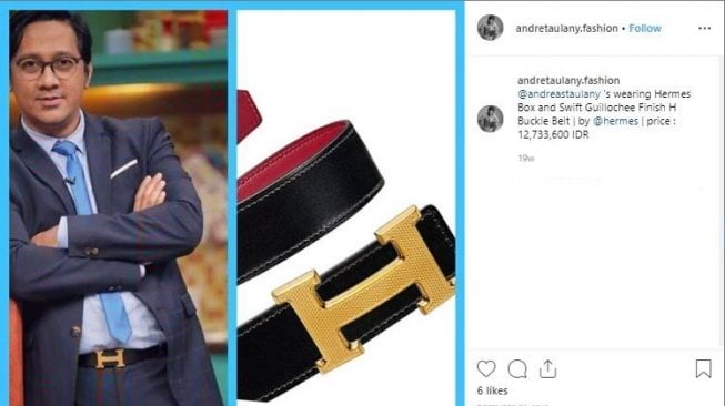 harga belt hermes