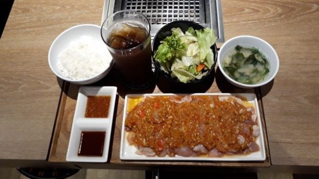  Yakiniku Like baru saja hadir di Jakarta, tepatnya di Pusat Perbelanjaan Grand Indonesia. (Suara.com/Dinda Rachmawati)