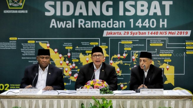 Pemerintah Tetapkan 1 Ramadan 1440 H di Sidang Isbat