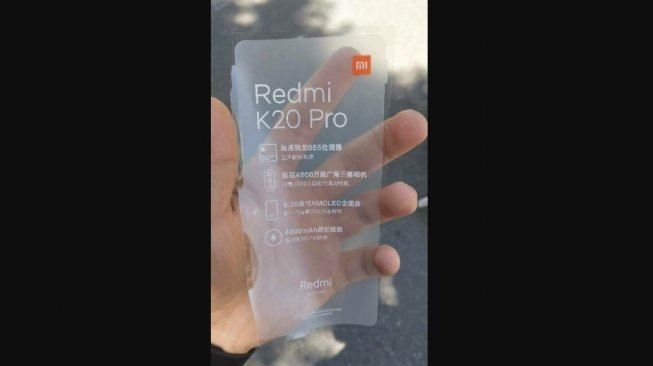 Redmi K20 Pro. [mydrivers]