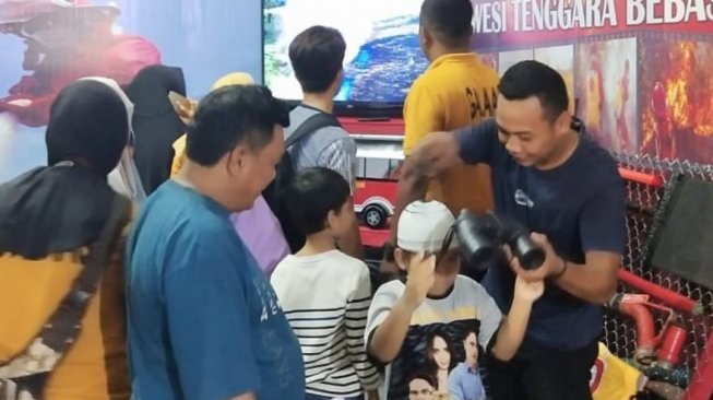 KLHK dan Manggala Agni Daops Tinangge Ikut dalam Pameran Expo Sultra