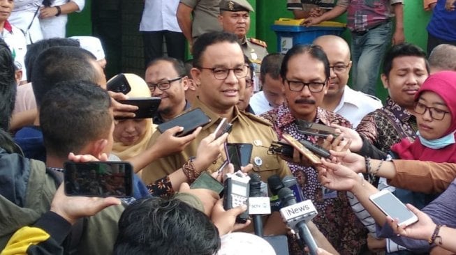 Anies: Kemenhub Sudah Terbitkan Rekomendasi Teknis Bangunan Stasiun LRT