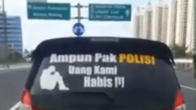 Dirlantas Minta Pengendara Tak Pasang Stiker Provokasi di Kendaraan