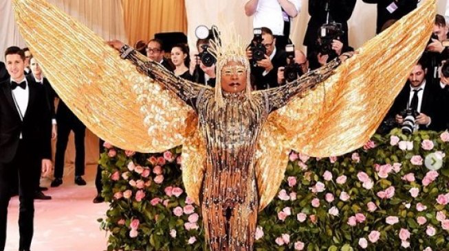 Billy Porter di Met Gala 2019. (Instagram/@theebillyporter)