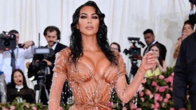 Kim Kardashian di Met Gala 2019. (Instagram/@kimkardashian)